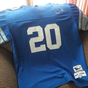 Barry Sanders throwback. Never worn.
